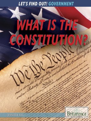 cover image of What Is the Constitution?